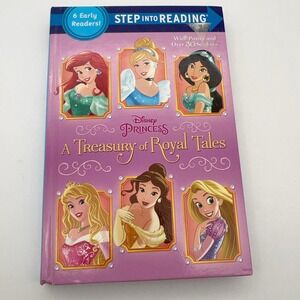 Disney Princess Treasury of Royal Tales Step Into Reading Level 2 Hardcover EUC‎